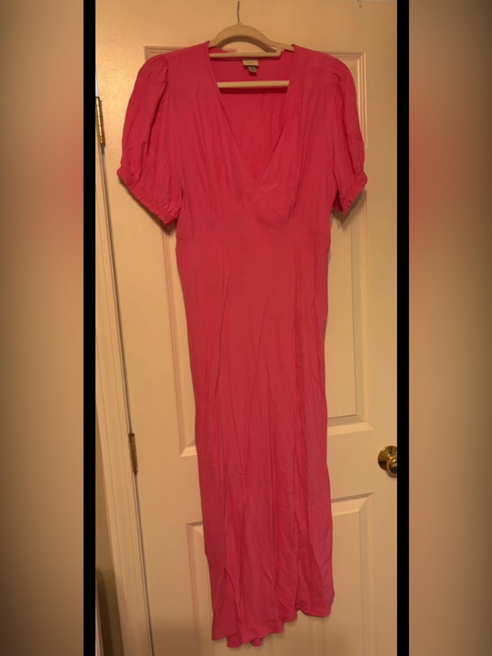 a new day Bright Pink V-Neck Dress